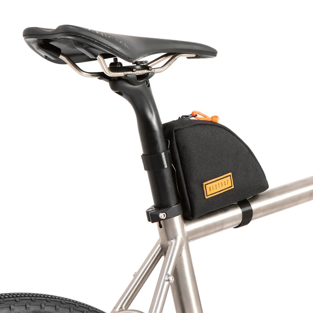 Ramväska RESTRAP REAR TOP TUBE BAG 0.8L Svart