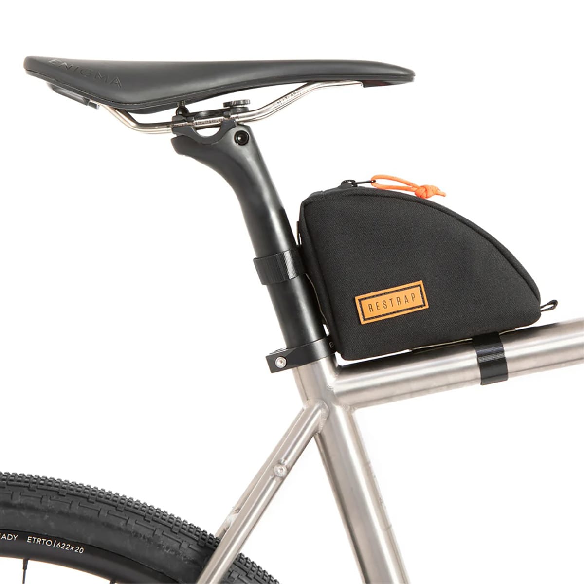 Ramväska RESTRAP REAR TOP TUBE BAG 0.8L Svart