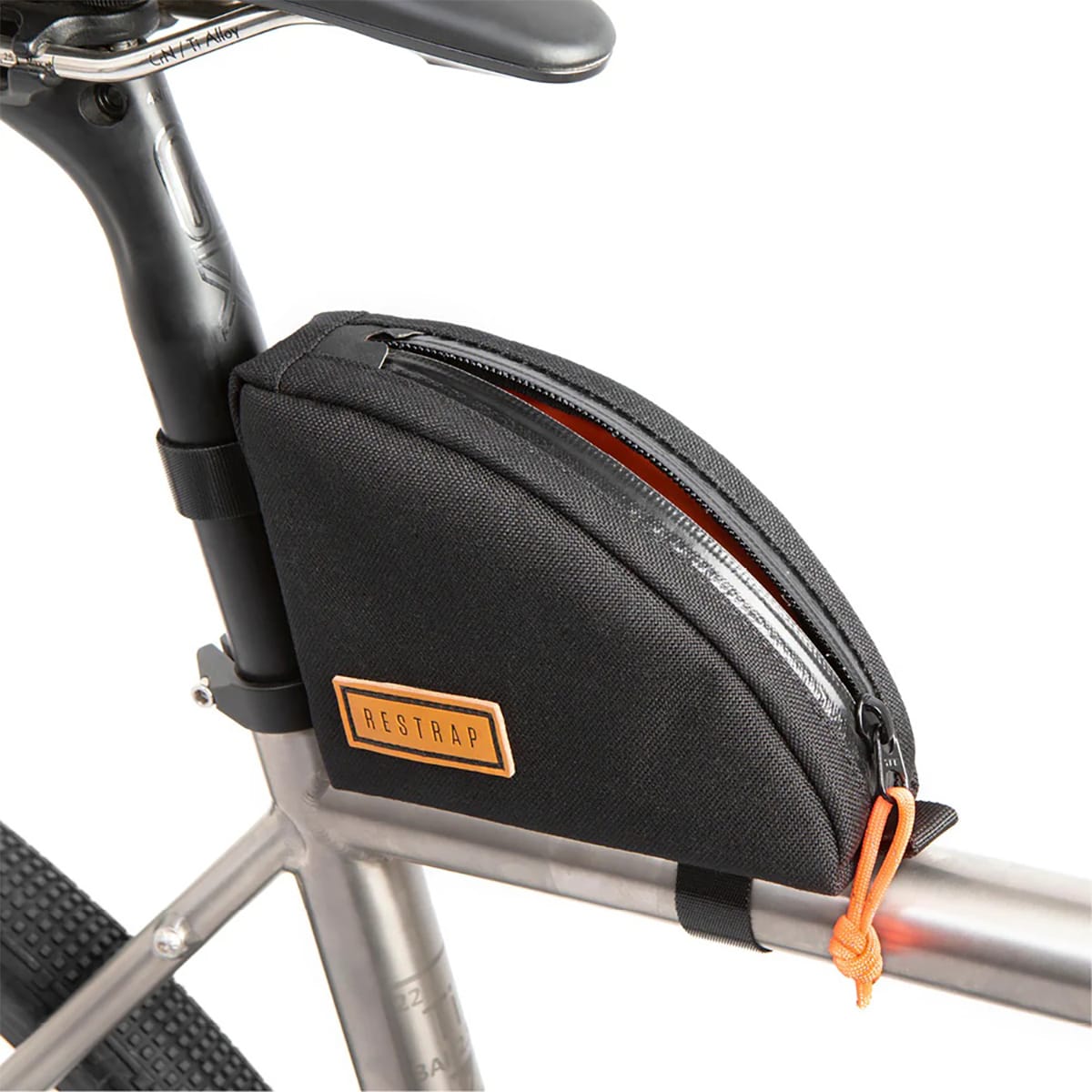 Ramväska RESTRAP REAR TOP TUBE BAG 0.8L Svart