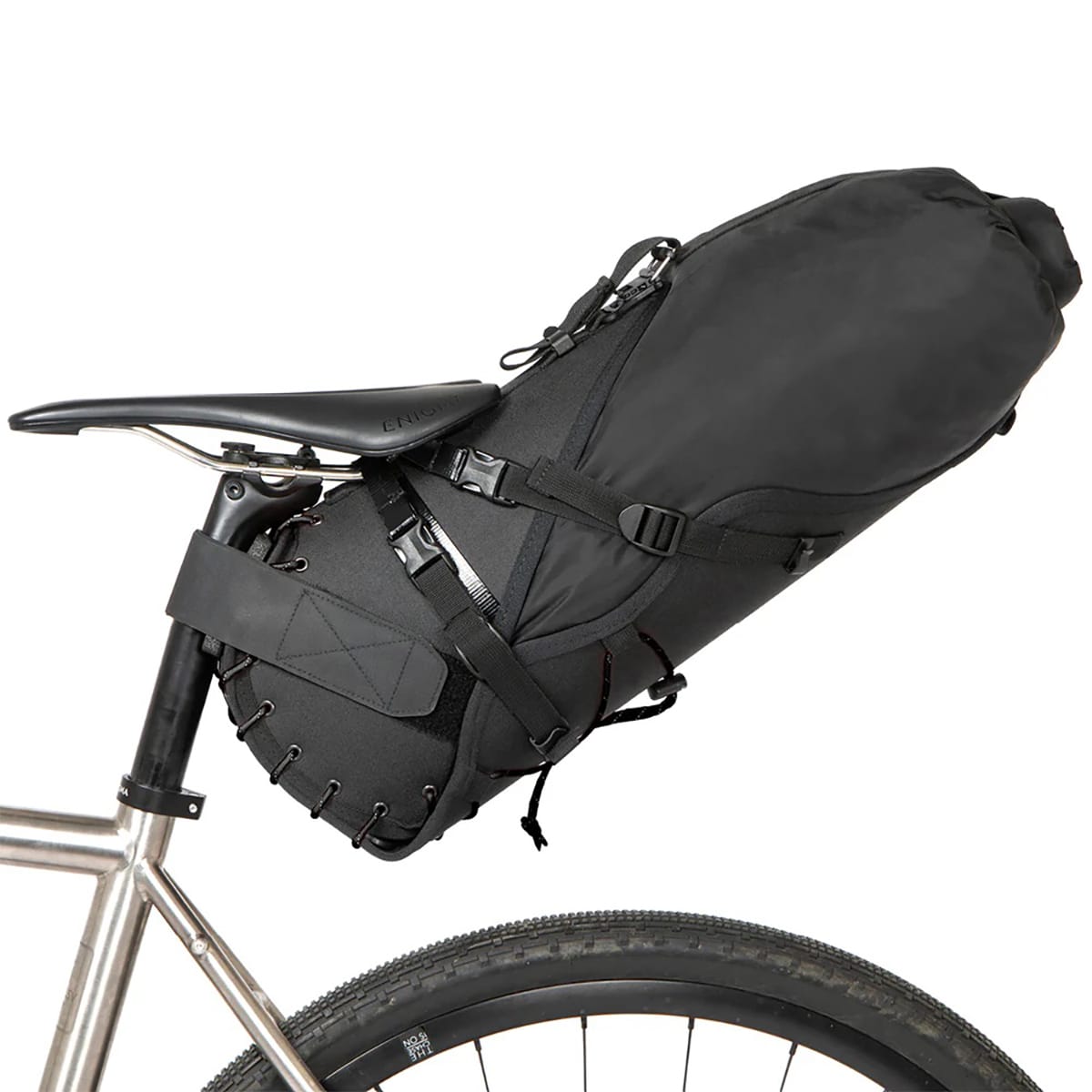 Sadeltaske RESTRAP SADDLE BAG 18 L Sort + DRY BAG Sort