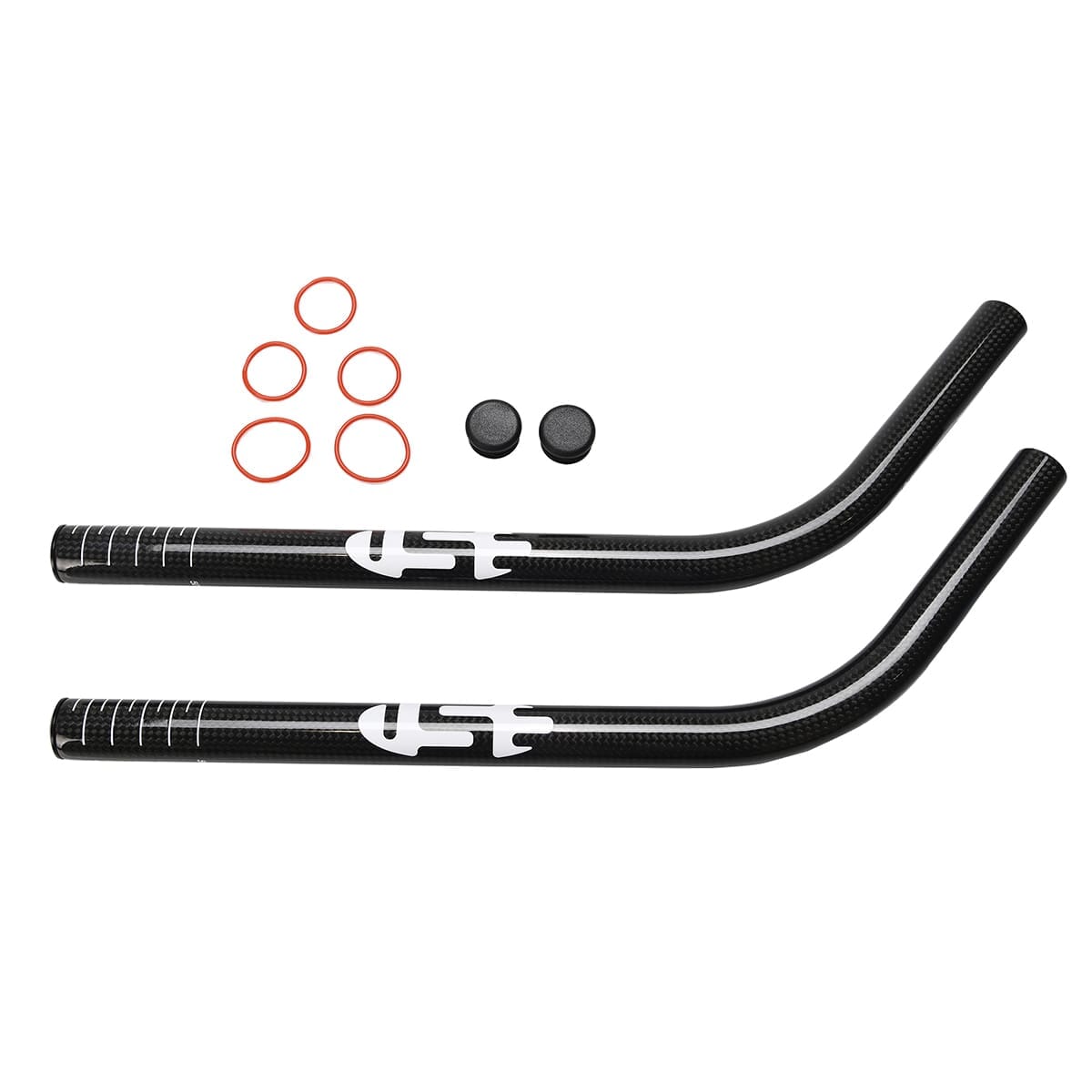 USE AERO HIGH-RISE 320mm -50 DEG.END SET Extensions - Carbon