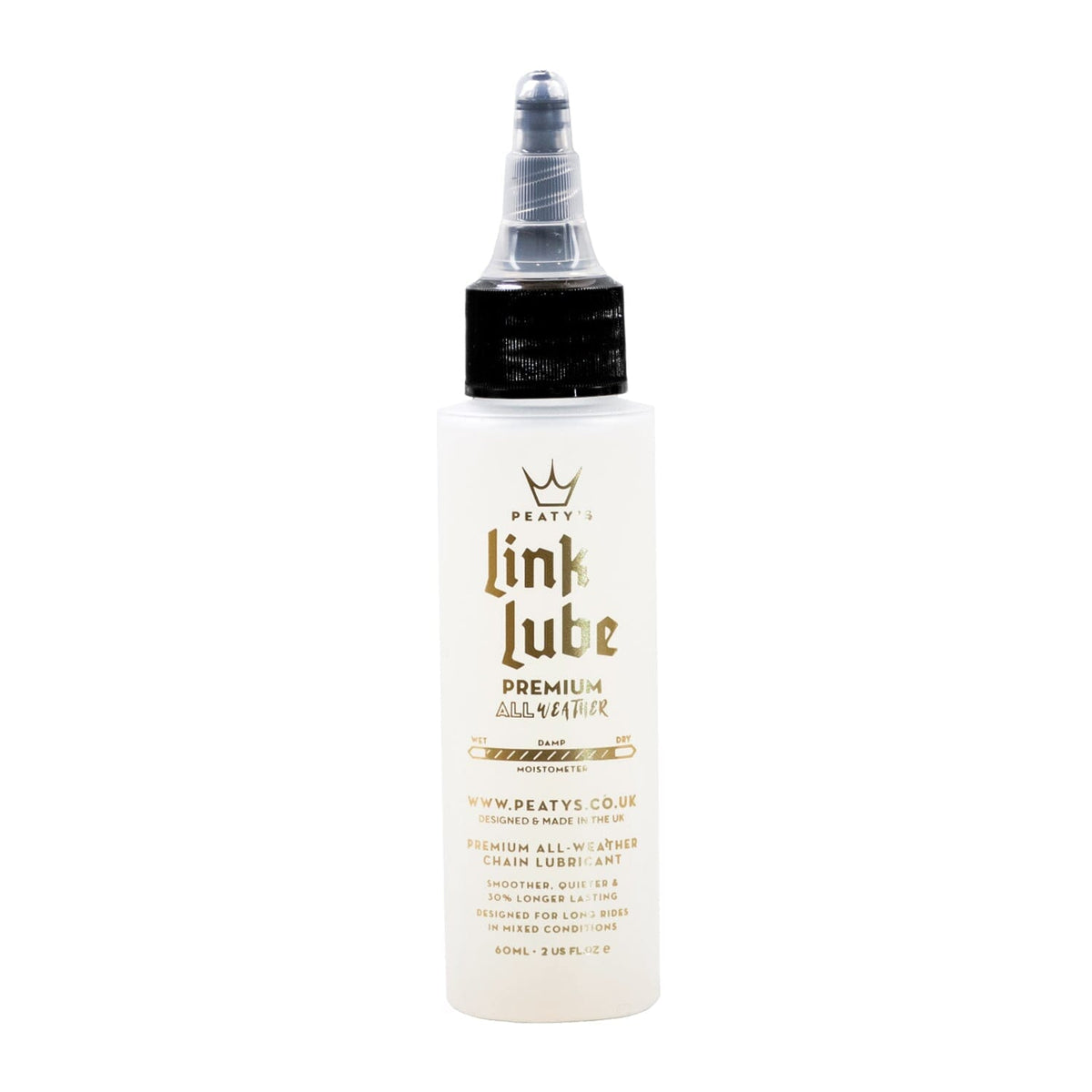PEATY'S LINKLUBE PREMIUM ALL WEATHER Smøremiddel til Alle Vejrforhold (60 ml)