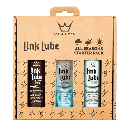 Zestaw Smarów Na Każde Warunki PEATY'S LINKLUBE ALL SEASONS (3 x 60 ml)