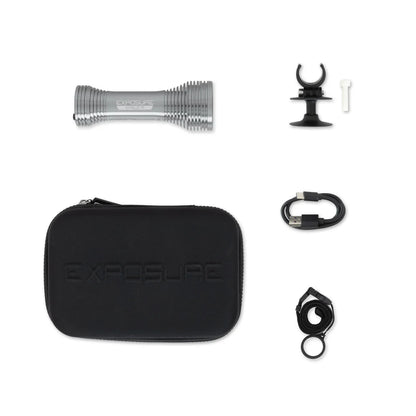 EXPOSURE LIGHTS DIABLO 15 Front Light with Helmet Mount