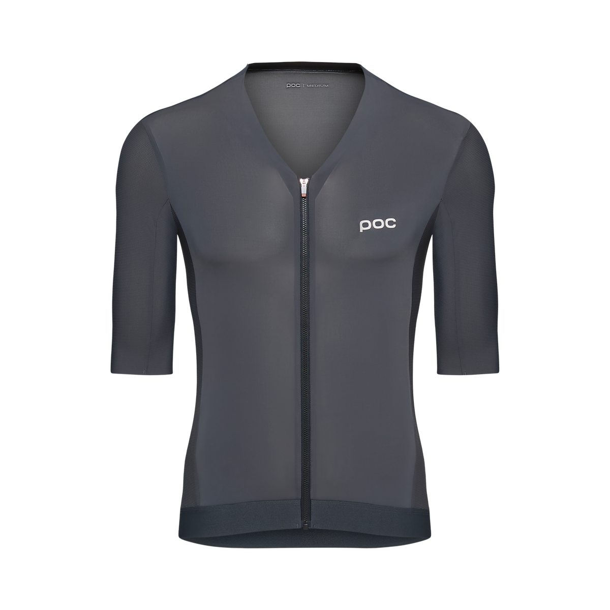 Cykeltrøje POC RACEDAY Korte Ærmer Grå