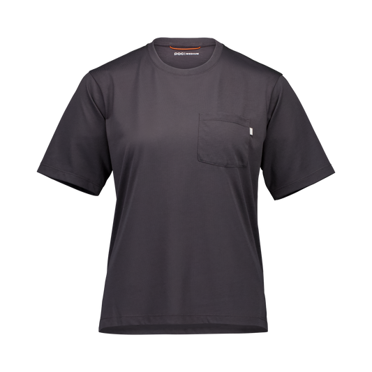 POC MOTION Kortmouw Damesshirt Grijs