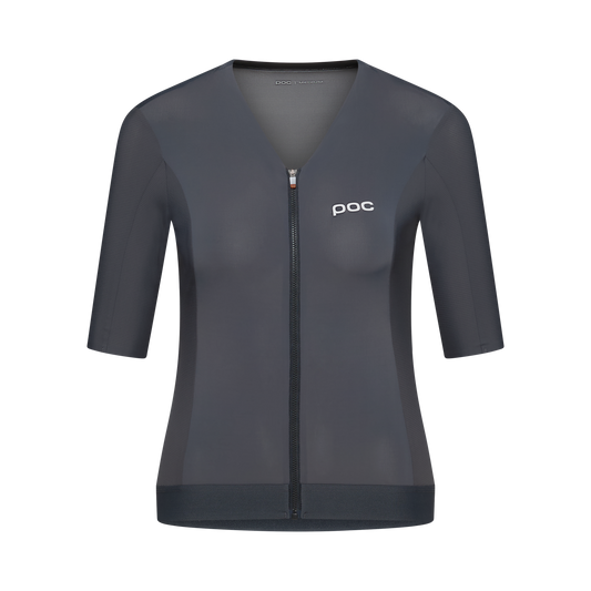 POC RACEDAY damesfietsshirt Korte Mouwen Grijs
