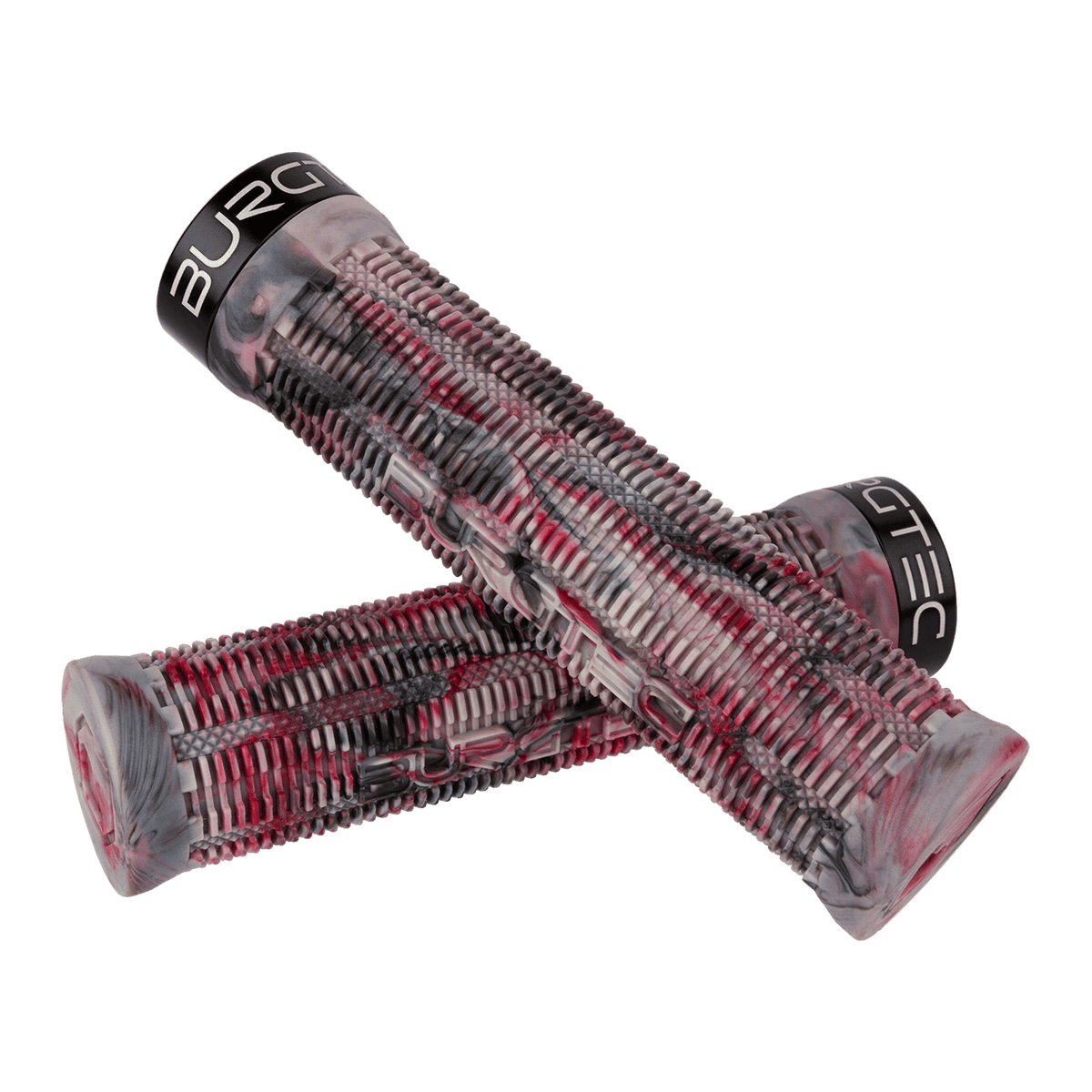 Grips BURGTEC THE BARTENDER PRO GREG MINNAAR SIGNATURE Lock-On Sort/Rød
