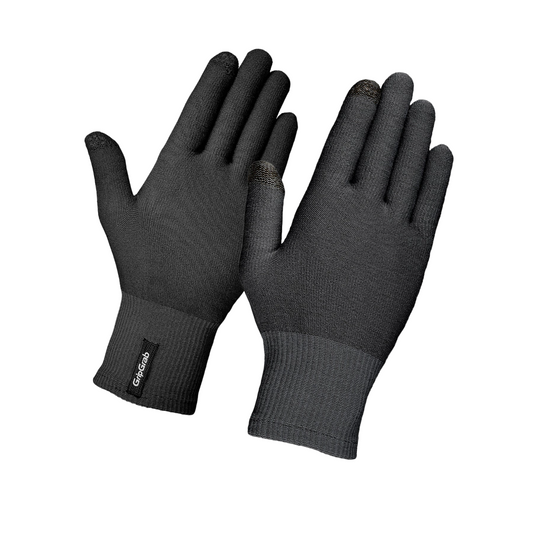 GRIPGRAB MERINO -alushanskut musta