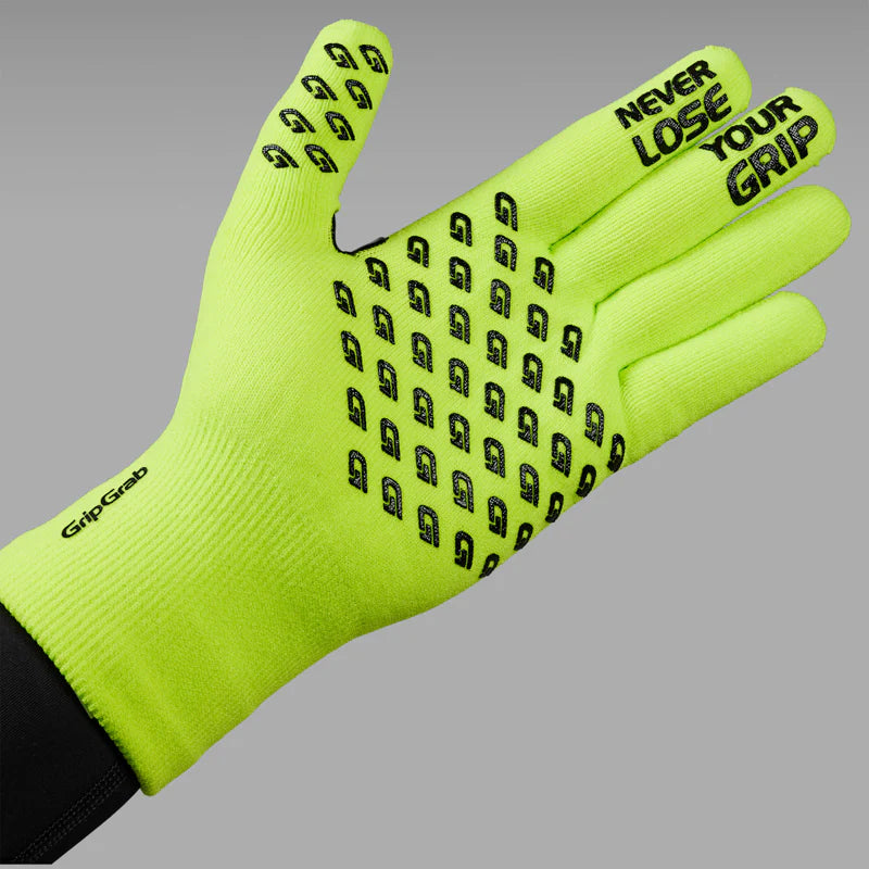 GRIPGRAB WINTER WATERDICHTE Handschoenen Geel
