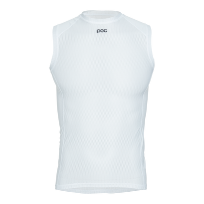 POC ESSENTIAL Sleeveless Base Layer White