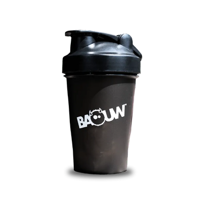 BAOUW-sekoituspullo 500 ml, musta