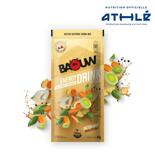 BAOUW ISOTONIC energiedrank zoute bouillon 45 g