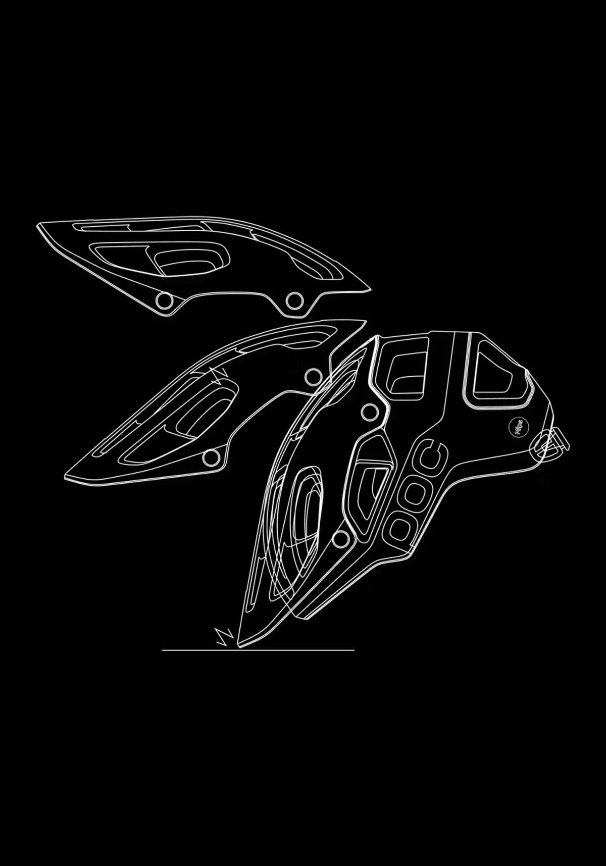 POC CULARIS PURE MTB-hjelm Sort