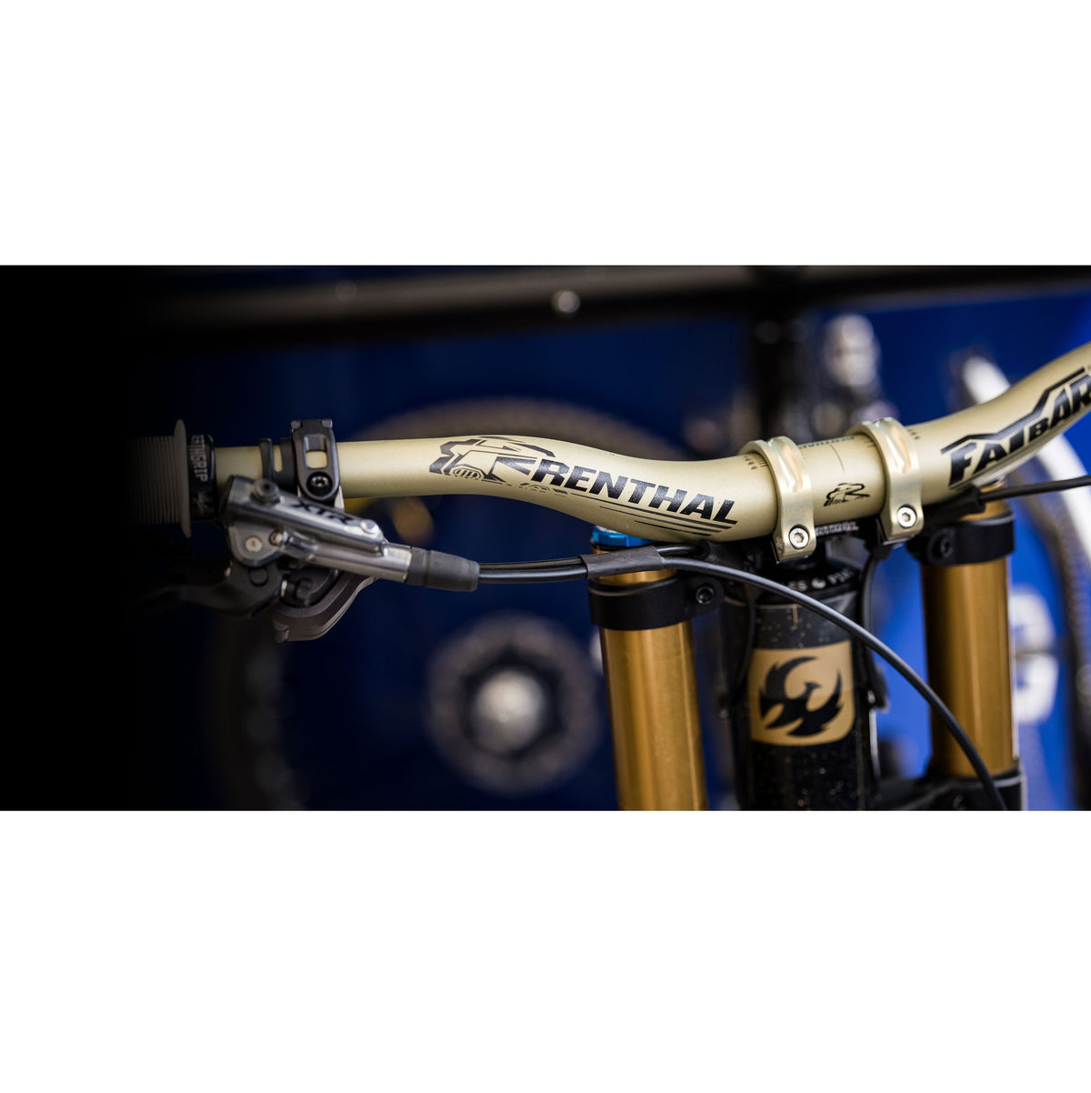Τιμόνι RENTHAL V3 FATBAR Rise 40mm 800mm Χρυσό