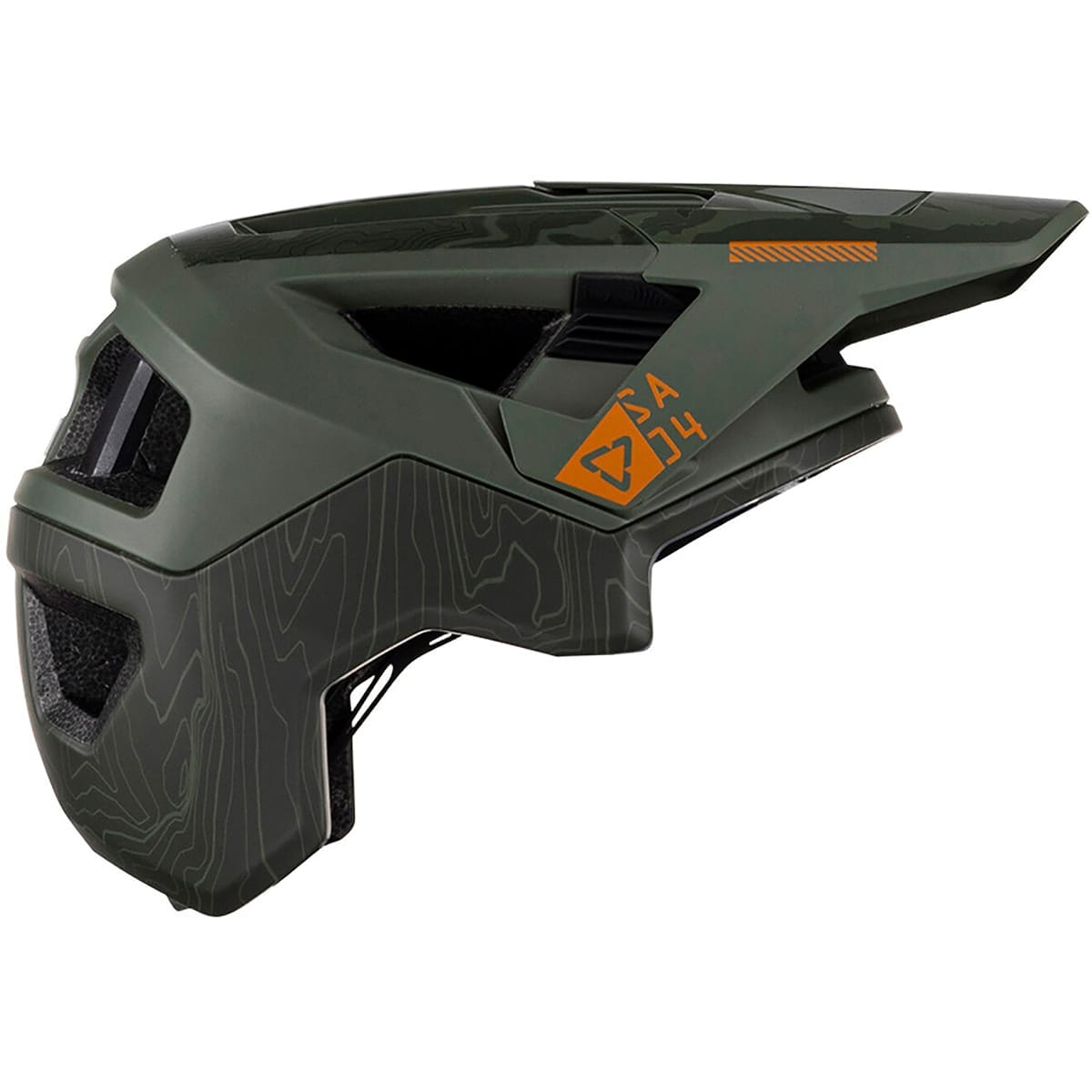 МТБ Каска LEATT MTB ALL MOUNTAIN 4.0 Зелена
