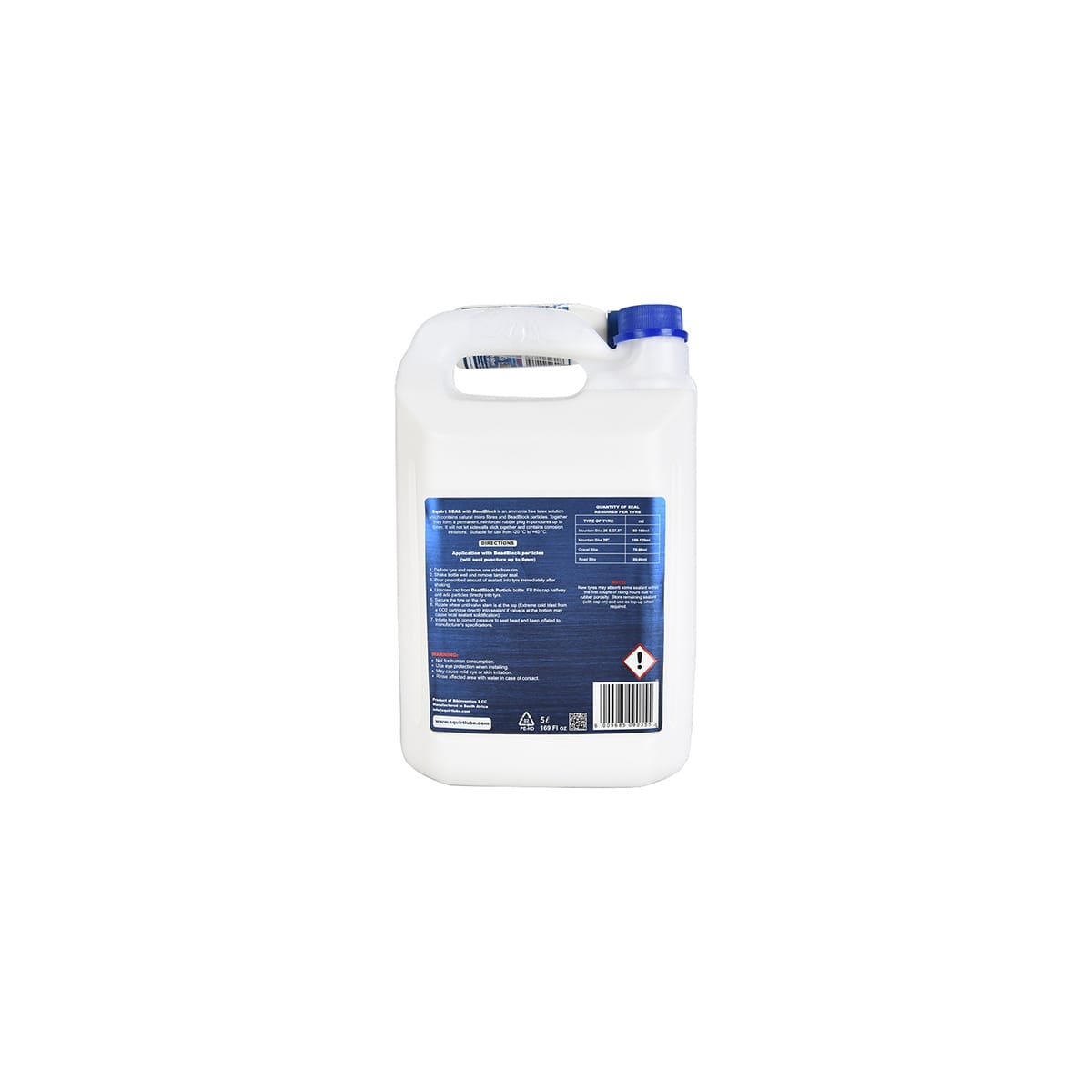 Preventieve lekpreventievloeistof SQUIRT SEAL BEADBLOCK (5 L)