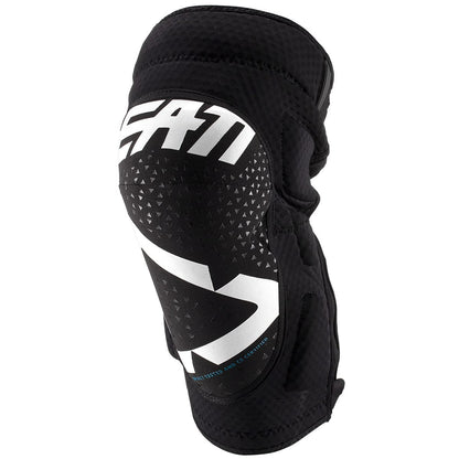 Genunchiere LEATT 3DF 5.0 negre/albe
