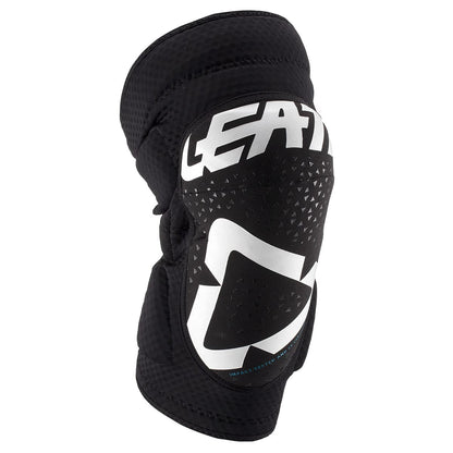 Genunchiere LEATT 3DF 5.0 negre/albe