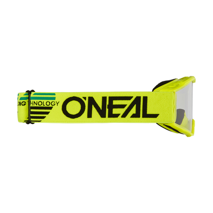 Μάσκα O'NEAL B-10 SOLID Junior Κίτρινη Οθόνη Clear