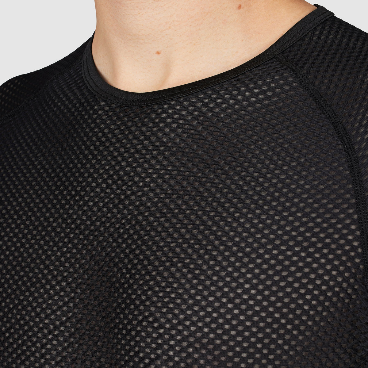 Melns GRIPGRAB ULTRALIGHT MESH īspiedurkņu apakškrekls