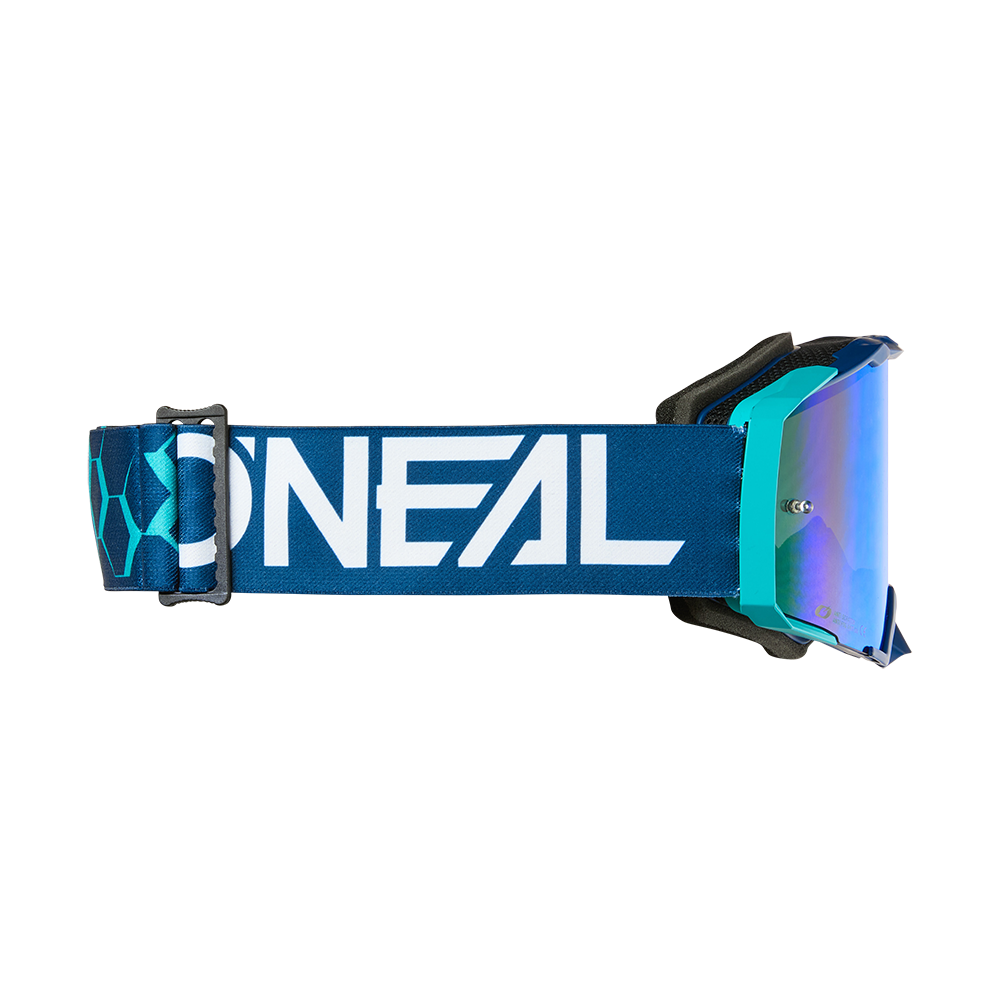 Maska O'NEAL B-33 HEXA Modrá Štít Radium Modrá