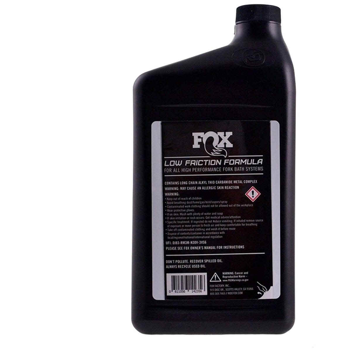 Olie voor Vering FOX RACING SHOX GOLD 20 WT (946 ml)
