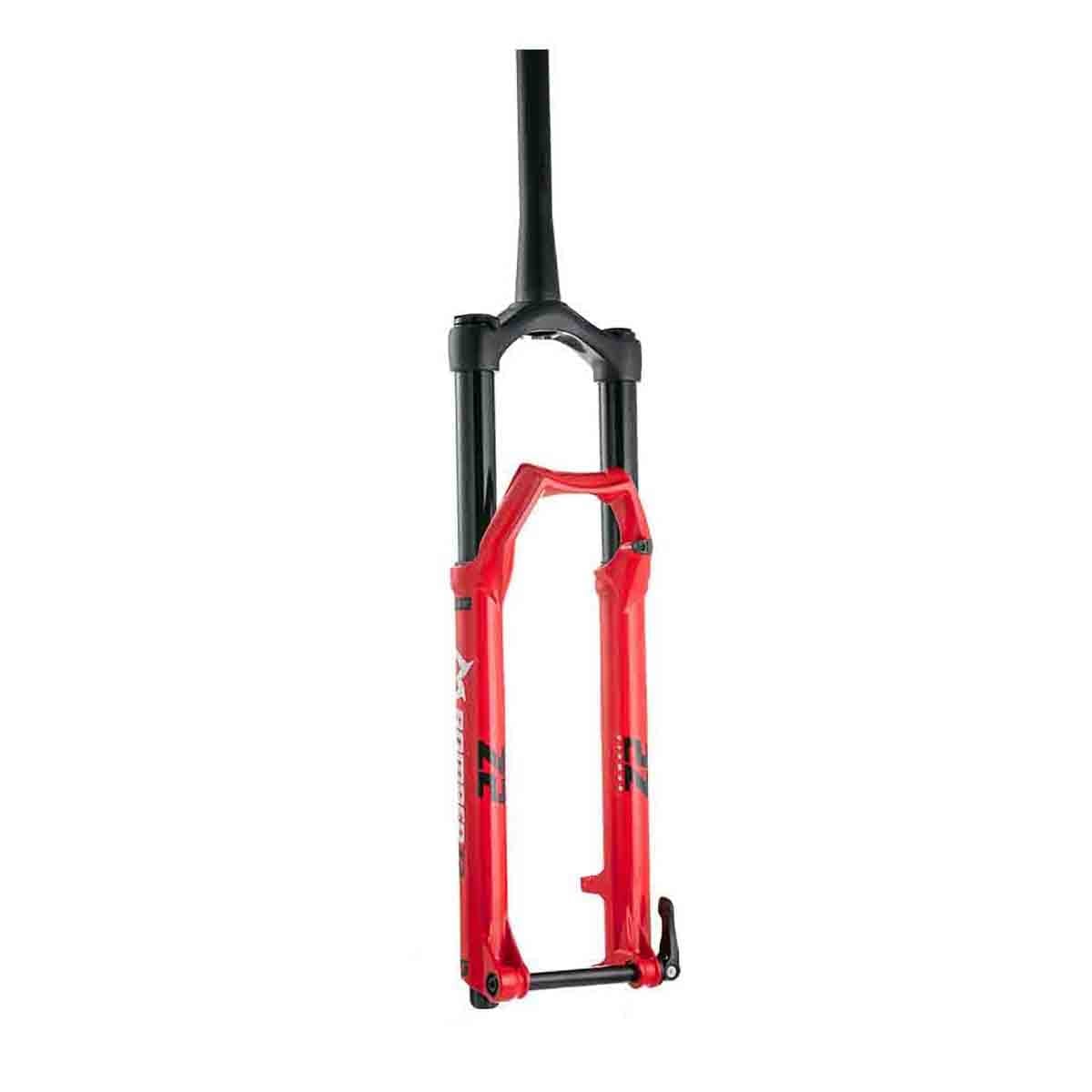 MARZOCCHI BOMBER Z2 27.5" Rail Sweep-Adj Fork 15 mm Boost Axle 44 mm Offset Red