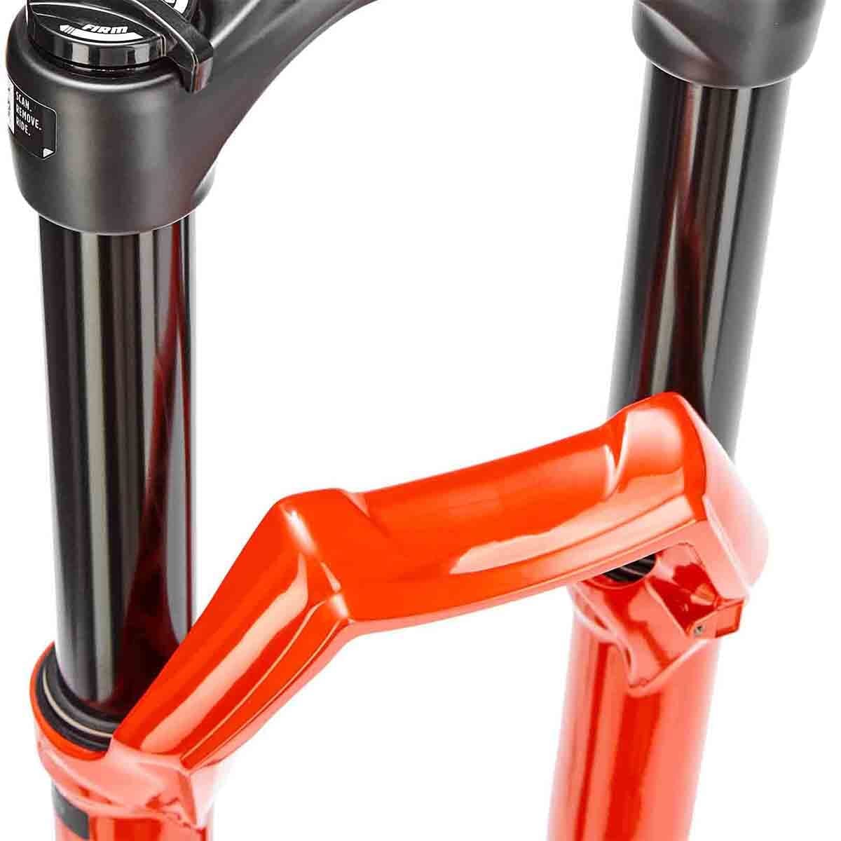 MARZOCCHI BOMBER Z2 27.5" Rail Sweep-Adj Fork 15 mm Boost Axle 44 mm Offset Red