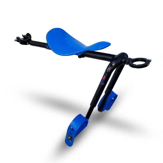 Fotelik rowerowy dla dzieci MAC RIDE na Pivot 1"1/8 kompletny niebieski