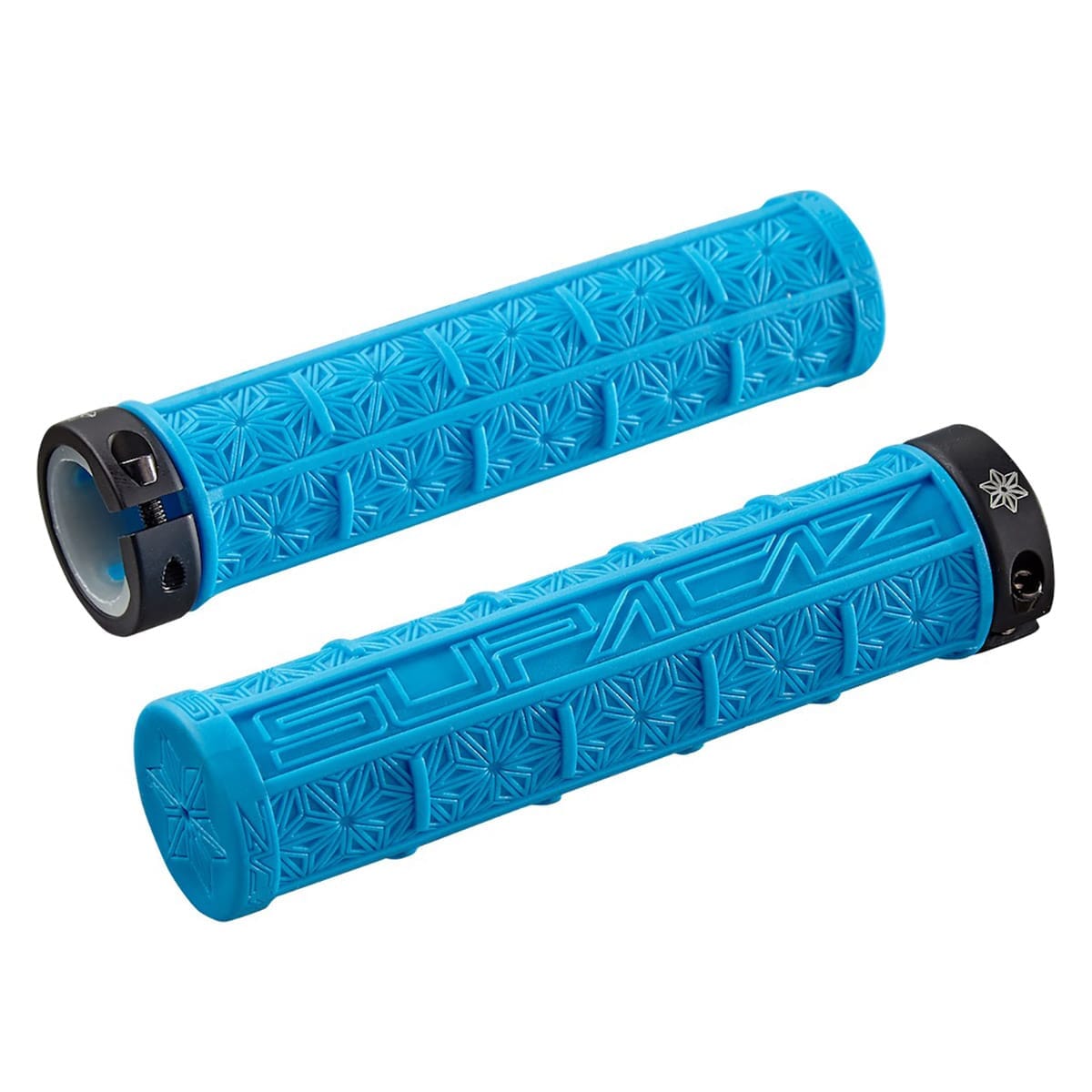 SUPACAZ GRIZIPS Lock-On Grips Blue