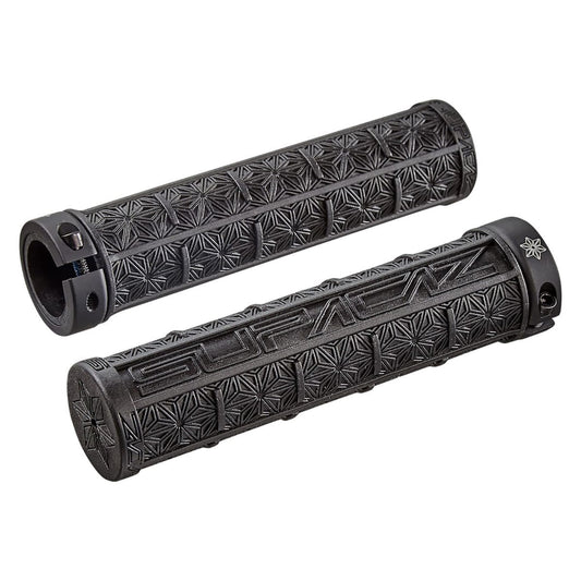 Chwyty SUPACAZ GRIZIPS Lock-On Czarne