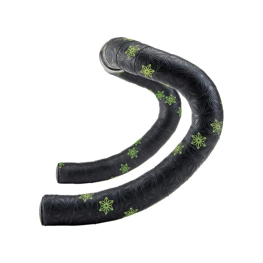 Stuurlint SUPACAZ SUPER STICKY KUSH GALAXY Zwart/Geel