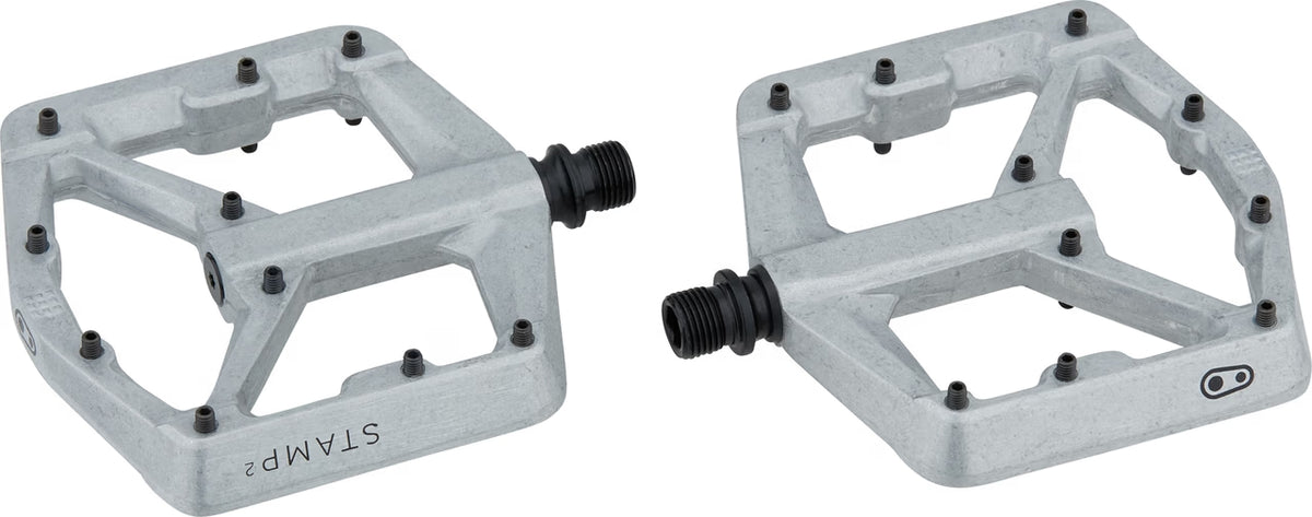 CRANKBROTHERS STAMP 2 Large Flat Pedals Silver
