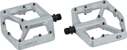 Ravne pedale CRANKBROTHERS STAMP 2 Large Srebrne