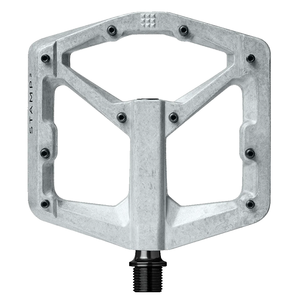 CRANKBROTHERS STAMP 2 Large Flat Pedals Silver