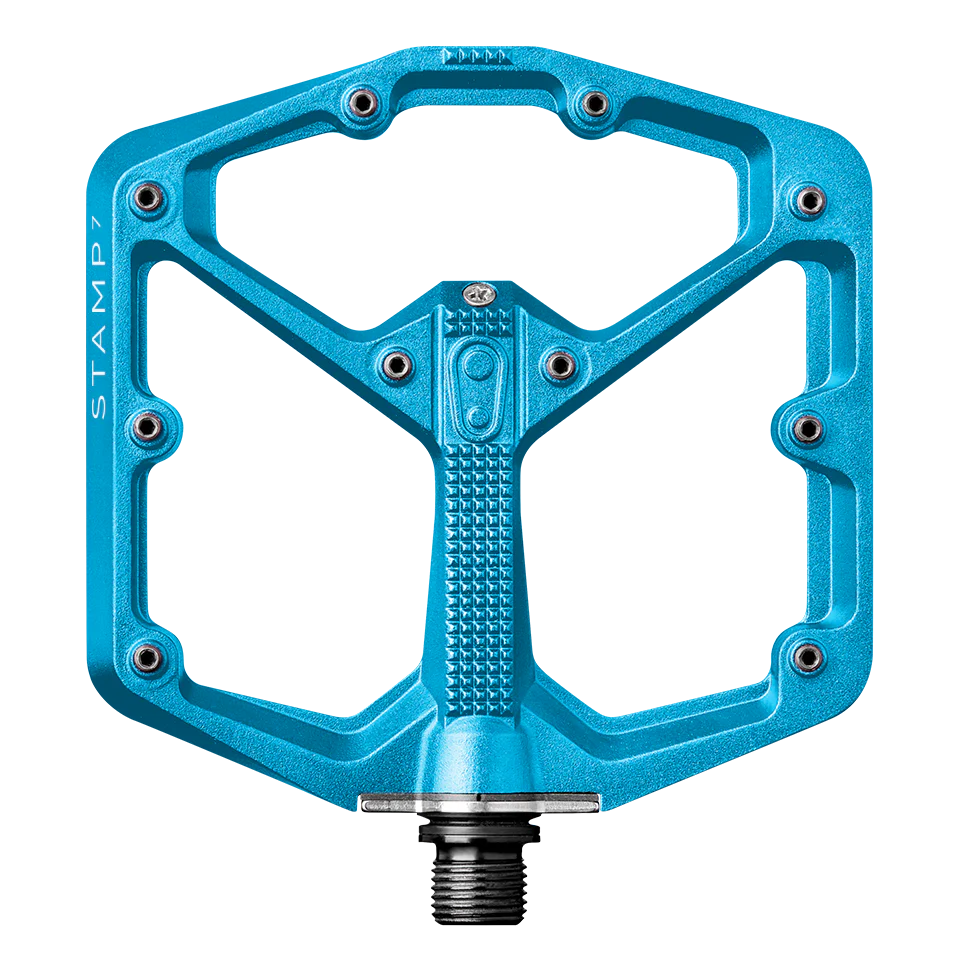 Plattformspedaler CRANKBROTHERS STAMP 7 Large Blå