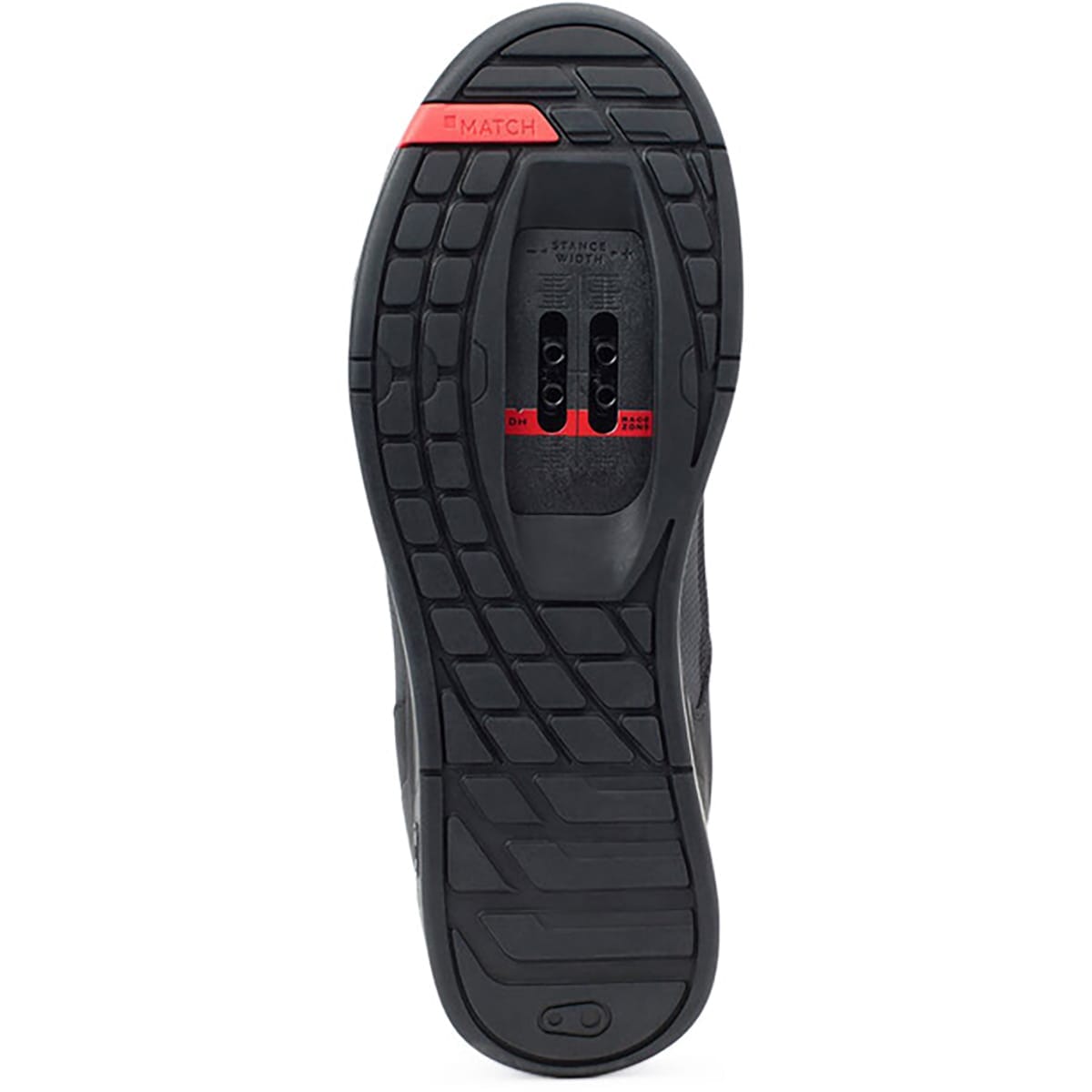 CRANKBROTHERS MALLET LACE MTB Shoes Black/Red