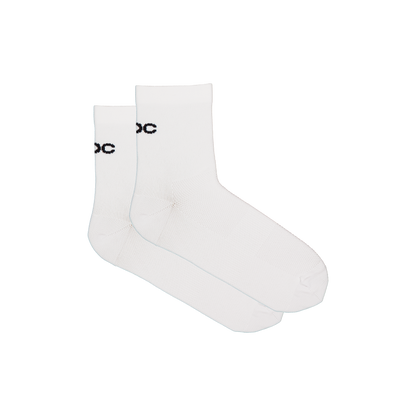 Ponožky POC CADENCE SHORT biele
