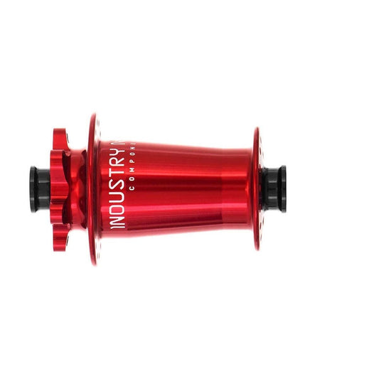 INDUSTRIE NINE Hydra Front Hub 15x110 mm Boost 6-Bolt Disc Red