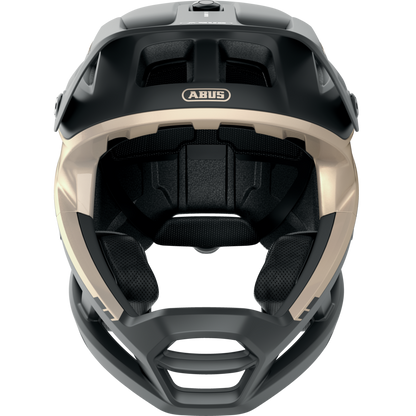 Cască MTB ABUS AIRDROP MIPS Negru/Auriu