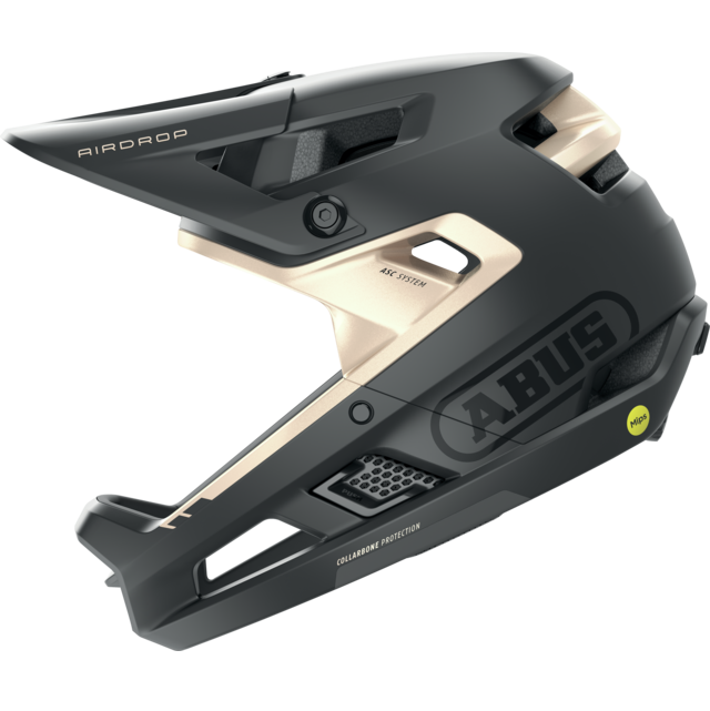 MTB Helmet ABUS AIRDROP MIPS Black/Gold