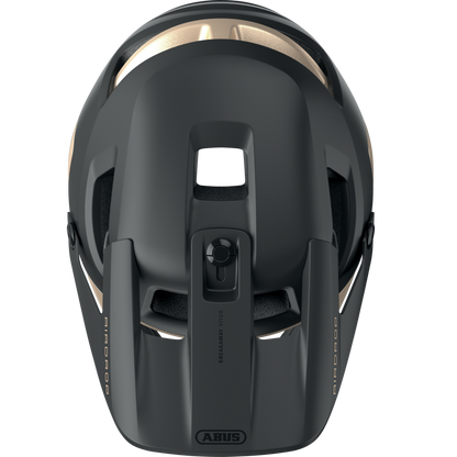 Cască MTB ABUS AIRDROP MIPS Negru/Auriu
