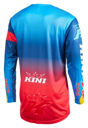O'NEAL MXC Kini Red Bull 2.0 long-sleeved jersey in blue/red - rear view