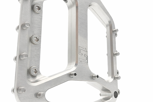 Plattformspedaler HXR COMPONENTS med stålaxel, obehandlade