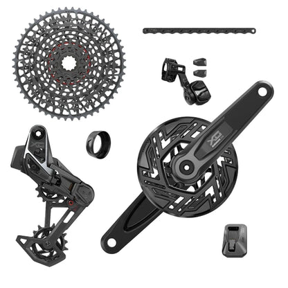 Gruppe SRAM X0 EAGLE E-MTB BOSCH ISIS AXS T-TYPE 36 Tænder CLIP-ON 10/52 USB-C