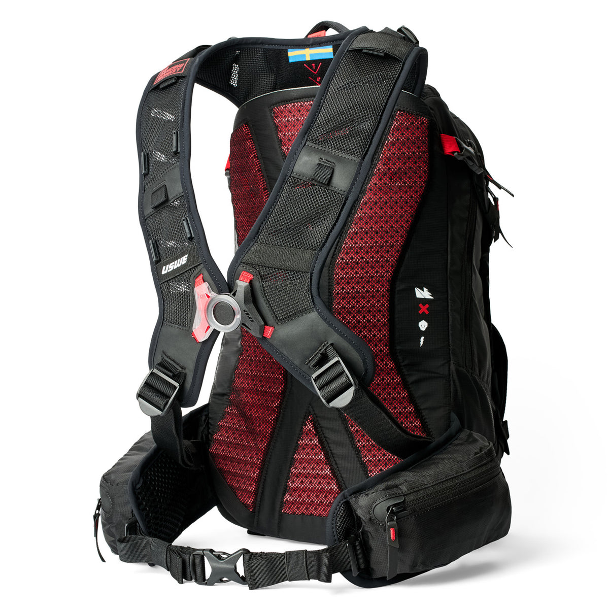 Rugzak USWE ZIPPERED DAYPACK 25L Zwart