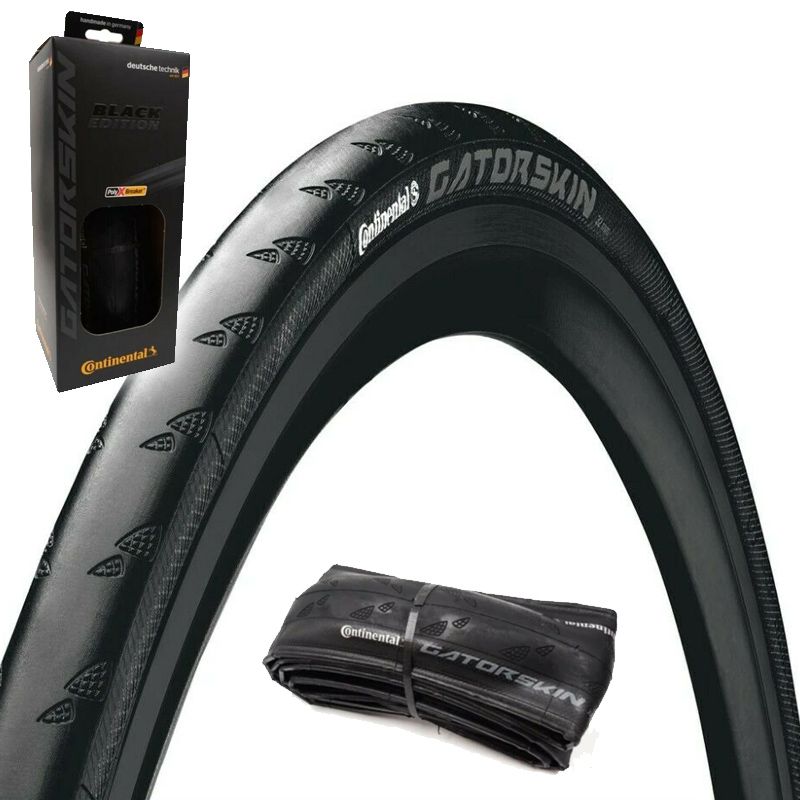 Däck CONTINENTAL GATORSKIN 700c TubeType Full Black