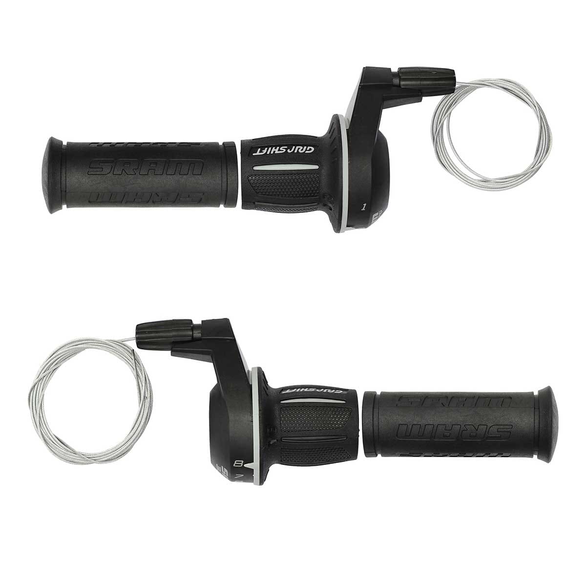 Pár řadicích páček SRAM 3.0 MICRO 3x8 rychlostí otočné gripy