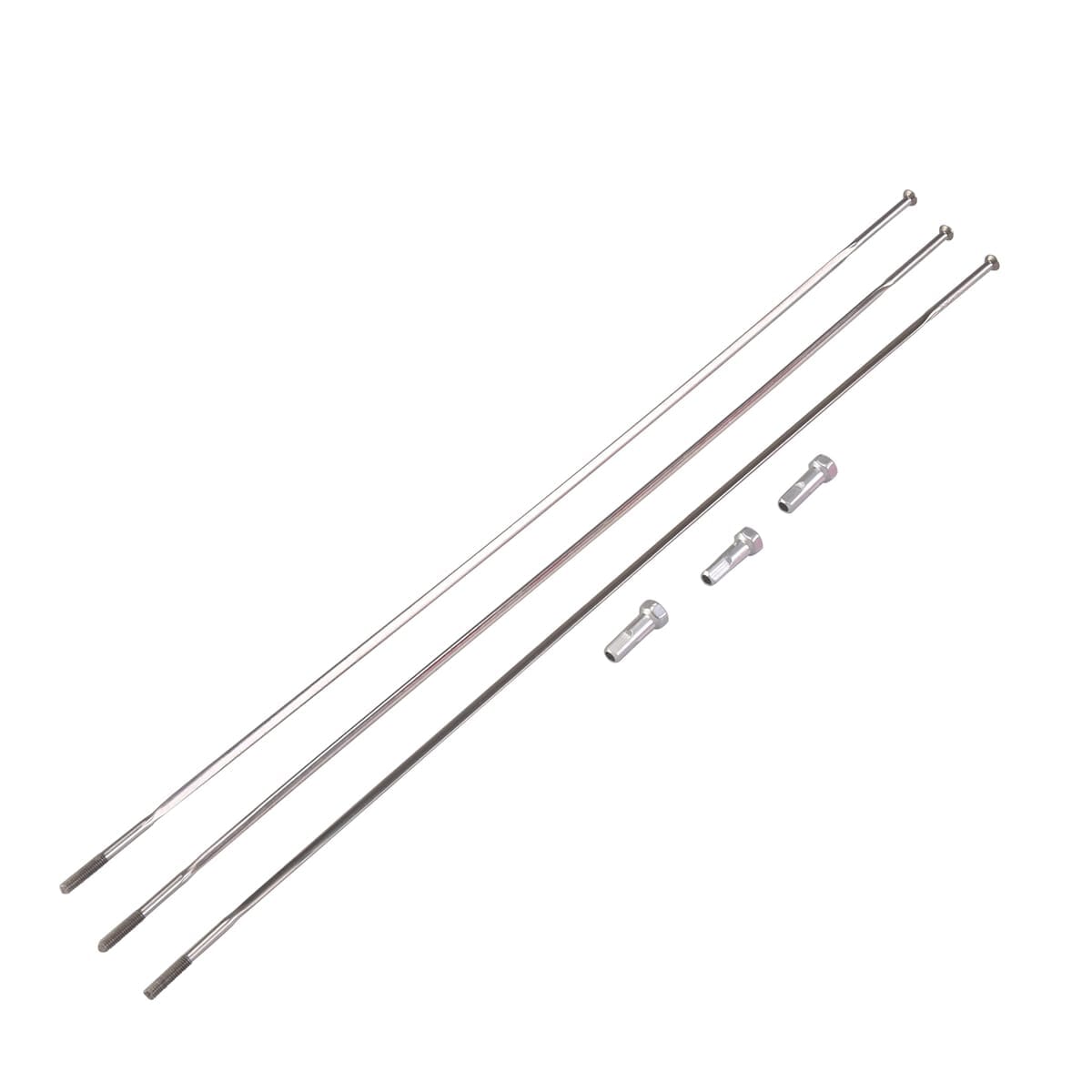 Sada 3 rovných drátů ZIPP 303 stříbrná 258 mm